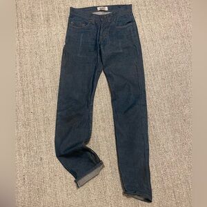 Naked & Famous Denim Dark Blue Jeans